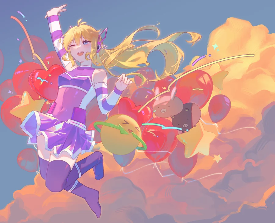 创作部角色设计插画